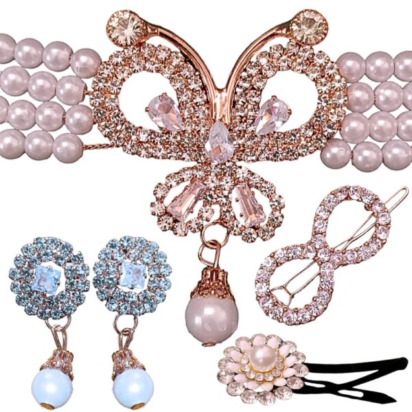 Royal Butterfly Choker Set Combo 1