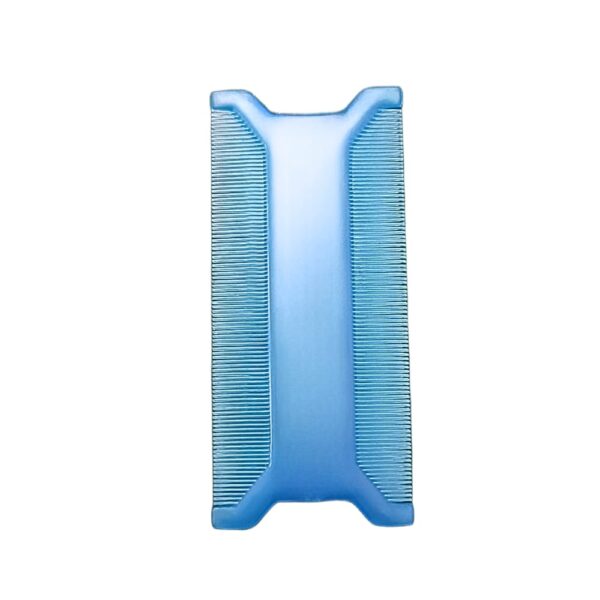 Sky Blue Detangler Combs with Lice Comb Combo 3